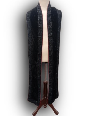 handmade groom shawls in black