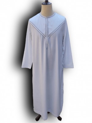 Men stylish White kandora 