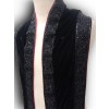 groom shawl in black