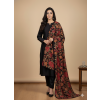 Fully embroidered ladies velvet shawl